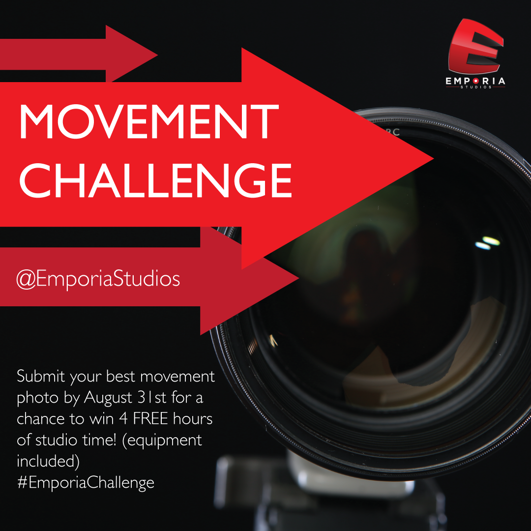 social media graphic for Emporia movement challenge
